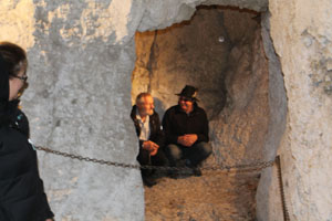 Burgruine Falkenstein, im Verlies