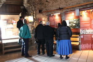 Burgruine Falkenstein, im Tufergwlb