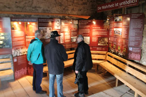 Burgruine Falkenstein, im Tufergwlb