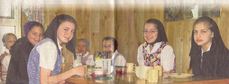 Frhstck auf dem Bruderhof