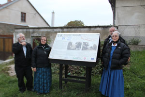 Veľk Levre, Habnsky dvor, Schautafel